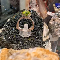 انگشتر نقره جواهری خاص