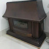 بخاری گازی طرح شومینه