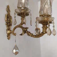 شمعدون دیواری برنز