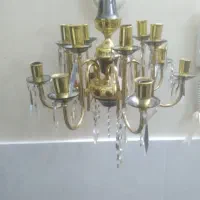 لوستر ۱۲ شاخه|لوستر و چراغ آویز|زنجان, |دیوار