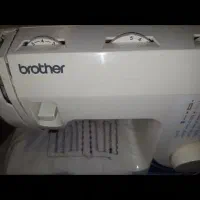 چرخ خیاطی برادر خانگی صنعتی سردوز بدنه سفید مدل گل|چرخ خیاطی و ریسندگی|همدان, |دیوار