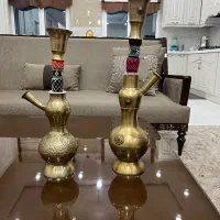 قلیون برنج کلکسیونی|کلکسیون اشیاء عتیقه|ری, ظهیرآباد|دیوار