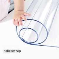 طلق رومیزی ژله ای شیشه ای سیلیکونی شفاف ضخیم دومیل