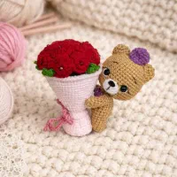 عروسک بافتنی