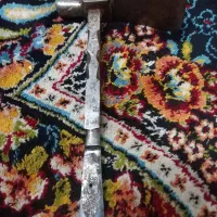 قندشکن قدیمی کاردست تمام فولادی نوشتن اسم استاد|کلکسیون اشیاء عتیقه|مشهد, چهنو|دیوار