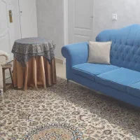 مبلمان راحتی ۷ نفره به همراه روکش و دو کوسن