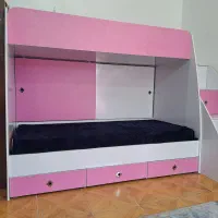 تخت خواب دوطبقه|تخت و سرویس خواب|کوهبنان, |دیوار