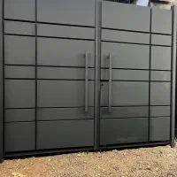 درب فلزی باغی کد ۴۰۵۰|مصالح و تجهیزات ساختمان|شاندرمن, |دیوار