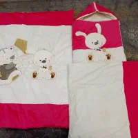 سرویس خواب نوزاد همراه قنداق فرنگی ۳تیکه|اسباب و اثاث بچه|مشهد, عبادی|دیوار