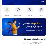 با کد دعوت در میلی گلد ۷سوت طلا