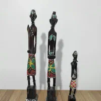 مجسمه بودایی چوبی