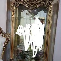 بوفه چوبی سالم وتمیز
