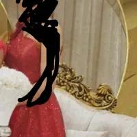 لباس مجلسی فقط یکبار پوشیده شده