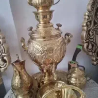 سماور زغالی آکبند مناسب جهیزیه باقوطی