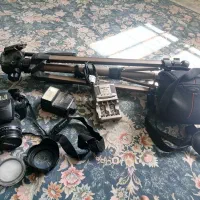 دوربین فوجی hs10 و پایه دوربین|دوربین عکاسی و فیلمبرداری|کرج, کارخانه قند|دیوار