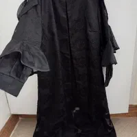 مانتو مجلسی مشکی شیک