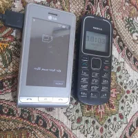 دو عدد گوشی. سالم به شرط نوکیا .LG