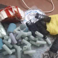 مقدار زیادی بیگودی فر و ساده وچسبی