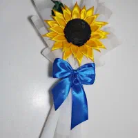 گل روبانی هدیه روز مادر|گل مصنوعی|کاشان, پا نخل|دیوار