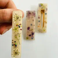 ست گلسر گیره رزینی