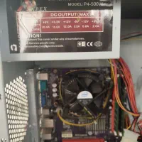 دو عدد پاور کامپیوتر و رم سالم در حد