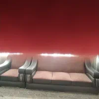 ست مبلمان۷نفره ومیز جلو مبلی و چهار عسلی چرخ دار|مبلمان خانگی و میز عسلی|ملایر, |دیوار