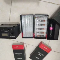 دستگاه تتو ب همراه تجهیزات