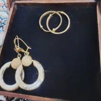 گوشواره دیپلمات و گوشواره حلقه ایی نرمال...