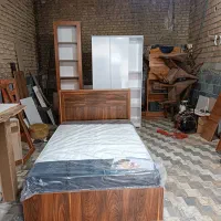 تخت خواب|تخت و سرویس خواب|ساری, |دیوار