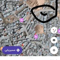 زمین۲۰۴ متری سند داردربالاشهر چهار راه صداقت|فروش زمین و ملک کلنگی|اسفراین, |دیوار