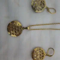 نیم ست گوشواره و گردنبند نو|بدلیجات|فومن, |دیوار