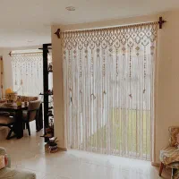 پرده و انواع سفارشات مکرومه|پرده، رانر، رومیزی|مشهد, توس (بلوار توس)|دیوار