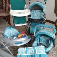 سرویس کالسکه،کریر،روروئک،کیف،صندلی غذا مارک دلیجان