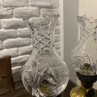 شمعدون کریستال|صنایع دستی و سایر لوازم تزئینی|رشت, معلم|دیوار