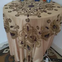 فروش رومیزی منجوق دوزی در شهرضا. منطقه سروستان