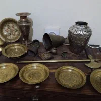 ضروف مسی وبرنجی کهنه