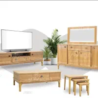 آینه کنسول، میز تلویزیون و جلومبلی مدل کاسپین