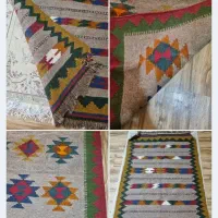 گلیم اصل پشم ترکمن|گلیم، جاجیم، گبه|نیشابور, فرح بخش|دیوار