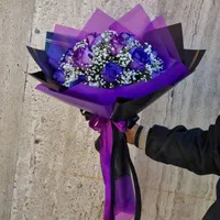 دسته گل عروس ژیپسوفیلا طبیعی تولد عشقولانه کادو|گل و گیاه طبیعی|فردیس, فردیس|دیوار