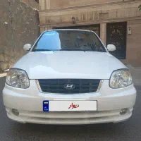 هیوندا ورنا سفید۸۶اتومات کم کارکرواقعی بدون رنگ