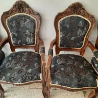 مبل کلاسیک چوب گردو|مبلمان خانگی و میز عسلی|هشتگرد, مدرس|دیوار