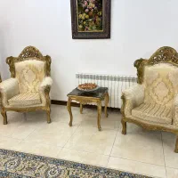سرویس کامل مبلمان شیک سلطنتی|مبلمان خانگی و میز عسلی|بابل, |دیوار