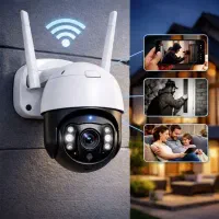 پکیج حرفه‌ای دوربین مداربسته، دزدگیر. اقساطی