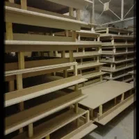 کف تختی چوبی.فلزی|تخت و سرویس خواب|کرج, پیشاهنگی|دیوار