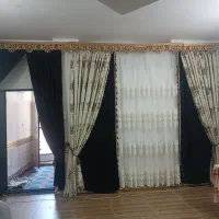 پرده مخمل وتور شیک