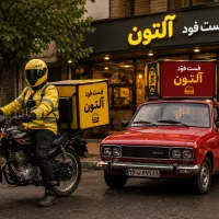 استخدام پیک ماشین خانم و اقا در فست فود