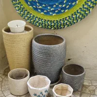 گلدان سرامیکی|گل و گیاه طبیعی|تهران, علی‌آباد|دیوار