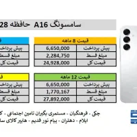لیست قیمت اقساطی موبایل