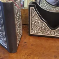 قران کریم همراه با جعبه نقره