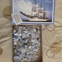 پازل هزار تکه طرح کشتی برند jigsaw